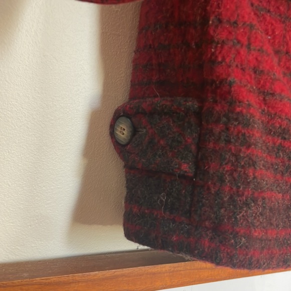 Vintage Eddie Bauer Plaid Wool Jacket USA - Picture 7 of 9